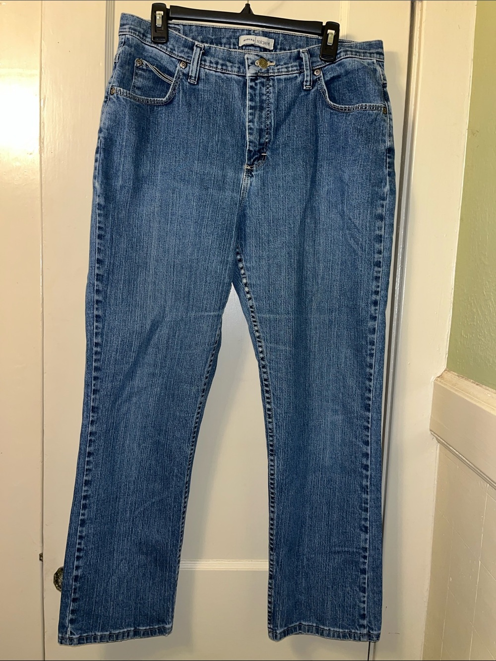 Riders by Lee Straight Leg Women's Jeans in Medium Blue